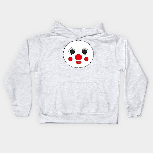 Clown Puff Kids Hoodie by Destination Creativity